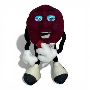 Vintage 1980s California Raisin Plush – “A.C.” the Lead Singer